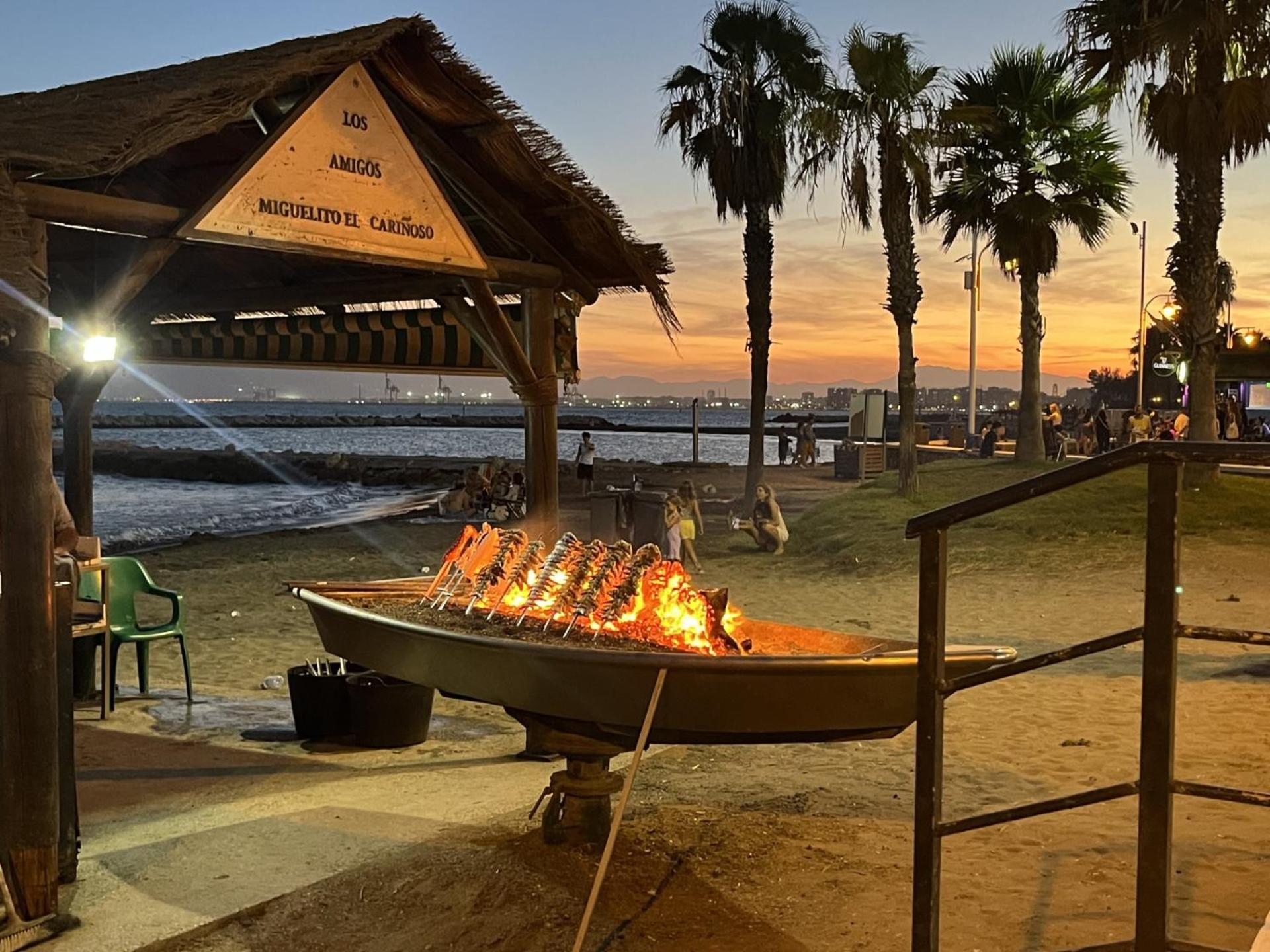 말라가 La Casa De La Playa 아파트 외부 사진